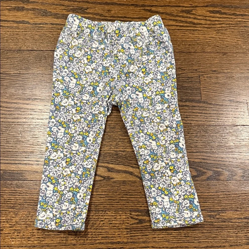 Floral Print Baby Gap Pants 18-24 Months